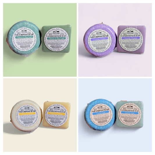 Goat Milk Shampoo/Conditioner Bars